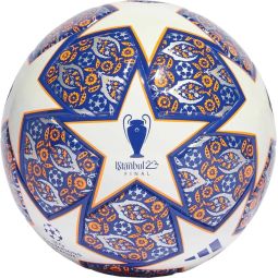 Adidas Finale League J350 soccer ball, size 4, white-orange and navy blue color