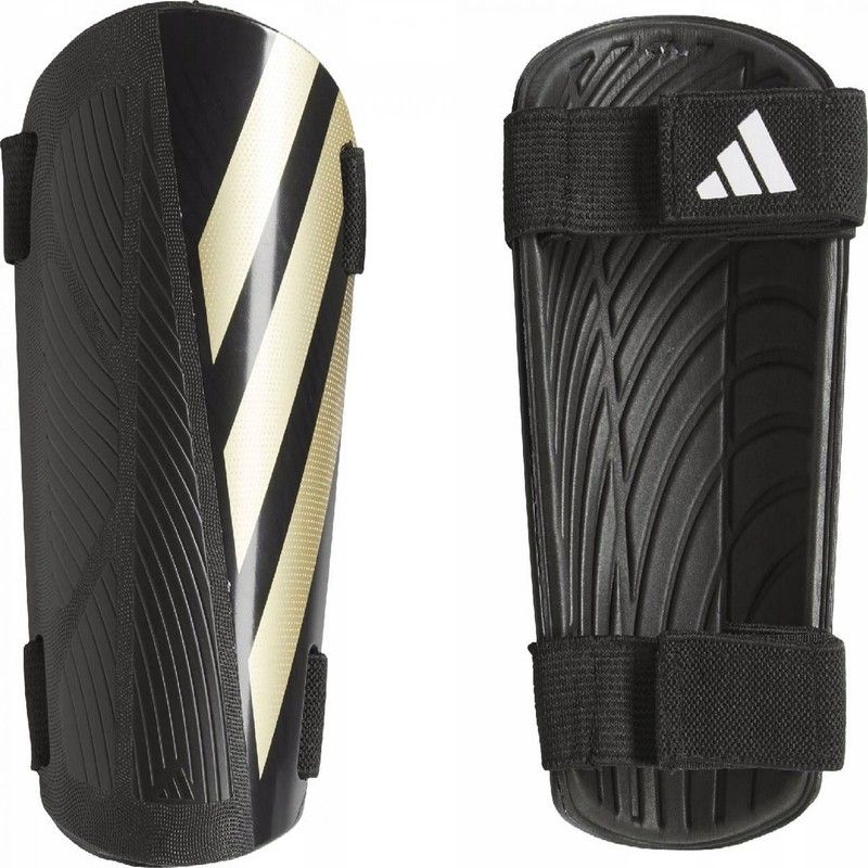 Adidas Tiro SG TRN football protector, black-gold color