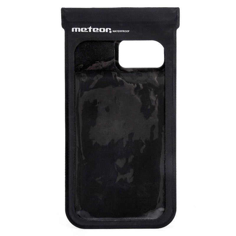 Meteor bicycle waterproof phone case, Crib, black color