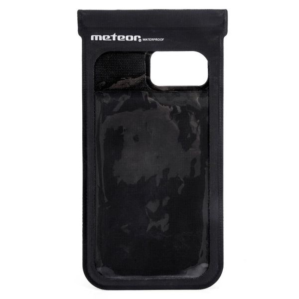 Meteor bicycle waterproof phone case, Crib, black color