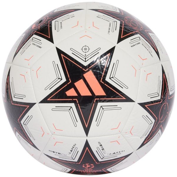 Adidas UCL Club soccer ball, size 5, white and black color
