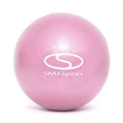 Pilates rubber gymnastics ball PVC BL032, 25 cm, pink color