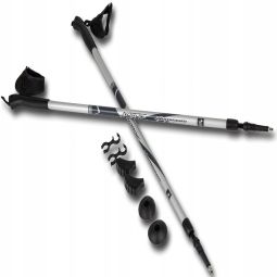 Nordic walking poles Best Sporting Since 1978 , silver and black color