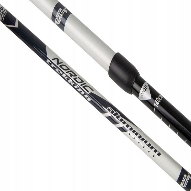 Nordic walking poles Best Sporting Since 1978 , silver and black color