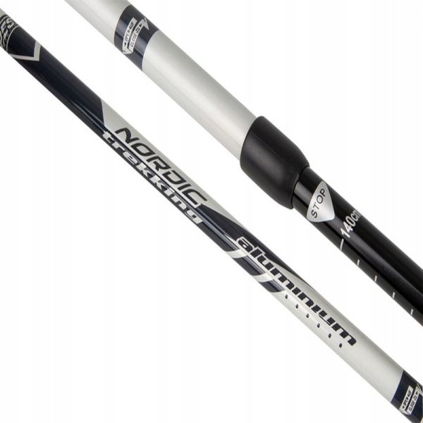 Nordic walking poles Best Sporting Since 1978 , silver and black color