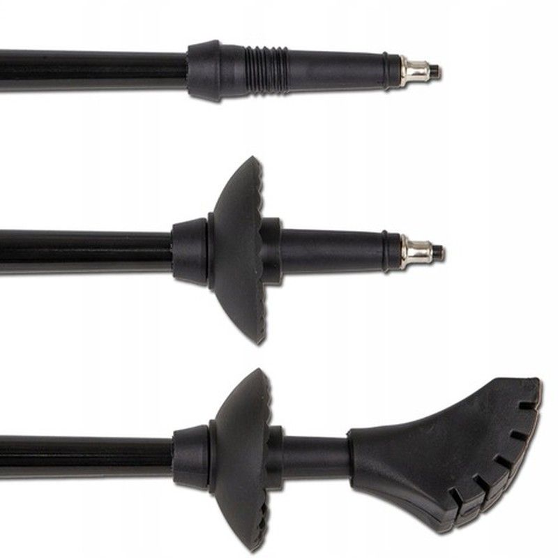 Nordic walking poles Best Sporting Since 1978 , silver and black color