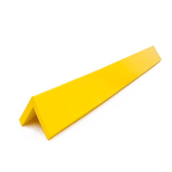 Protective corner bumper. Shape L. Dimensions 1000mm, 80x80mm