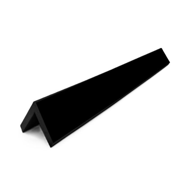 Protective corner bumper. Shape L. Dimensions 1000mm, 80x80mm