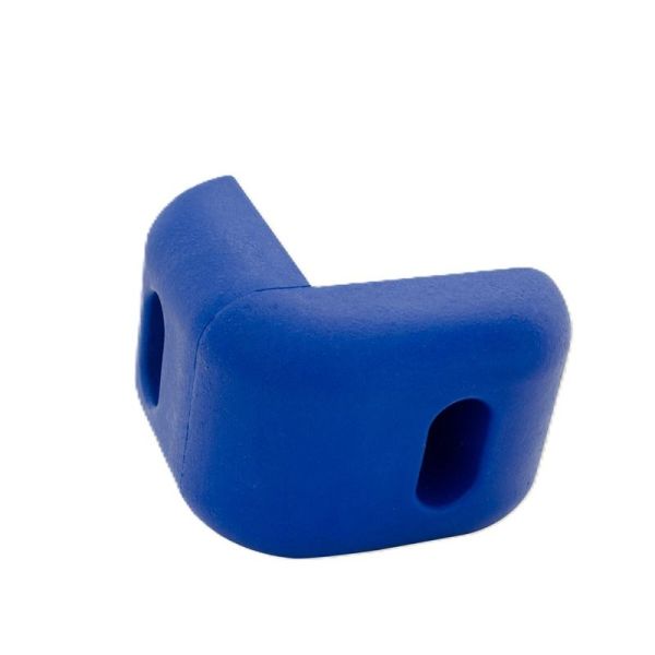 System connector of wall protection strips, corner, external EWS. Dimensions 40/100x100mm