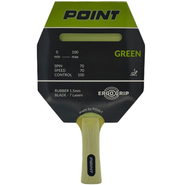 Point Blue table tennis racket