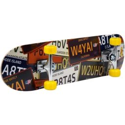 SMJ BS-Q3108FC License Plates Skateboard