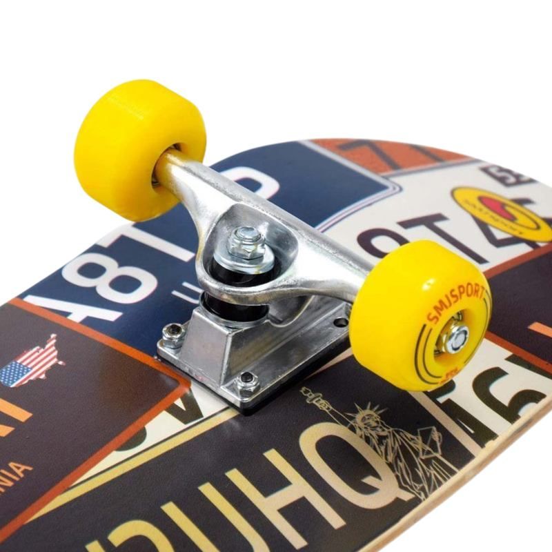 SMJ BS-Q3108FC License Plates Skateboard