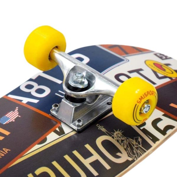 SMJ BS-Q3108FC License Plates Skateboard
