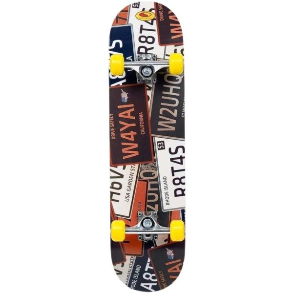SMJ BS-Q3108FC License Plates Skateboard