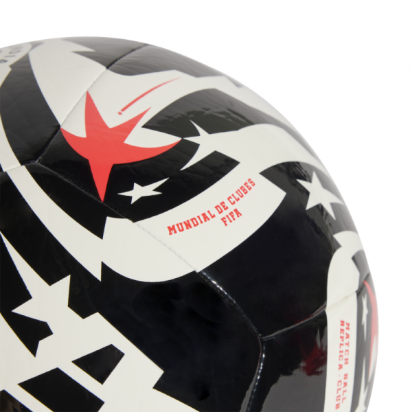 Adidas FCWC Club soccer ball, size 5, color white-black-red