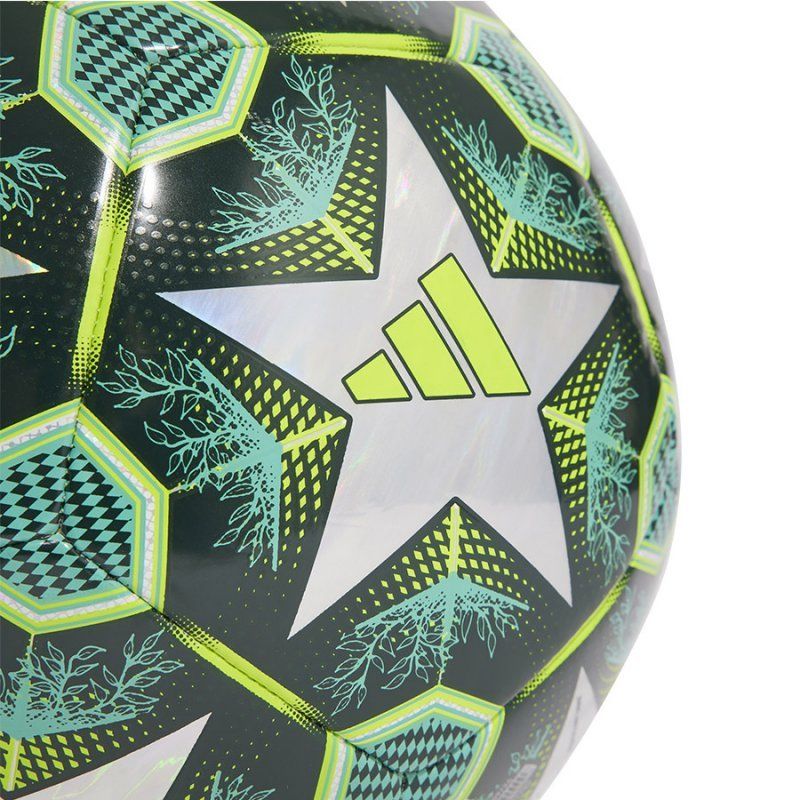 Adidas UCL Training Foil Football, size 5, silver-green color