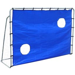 Enero soccer goal with net and shooting target, 215 x 150 x 76 cm