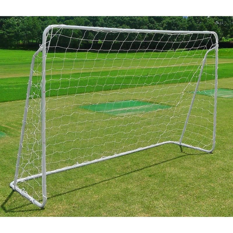 Enero soccer goal with net and shooting target, 215 x 150 x 76 cm