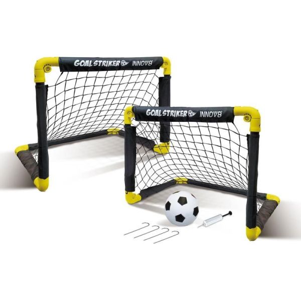 Set of folding goals with net Enero, 50 x 44 x 44 cm + ball and pump