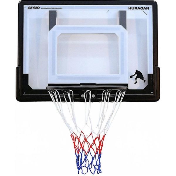 Hurricane basketball backboard with 38cm rim, 82 x 58 cm