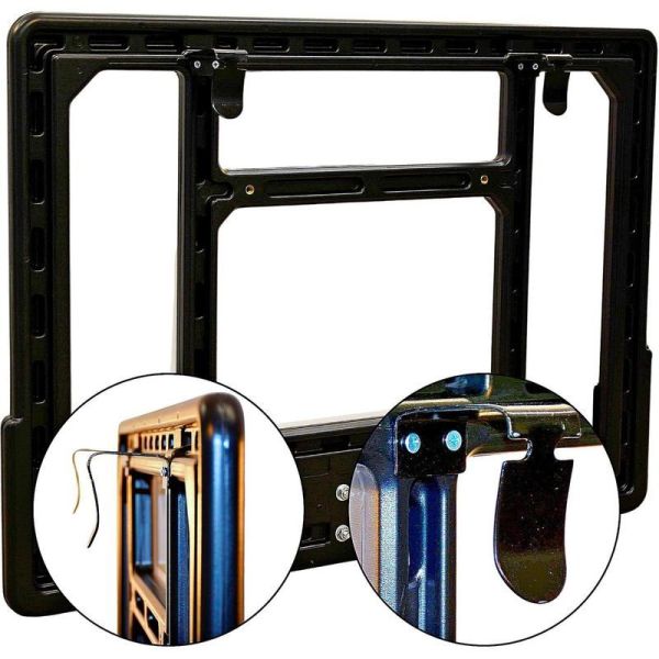 Hurricane basketball backboard with 38cm rim, 82 x 58 cm