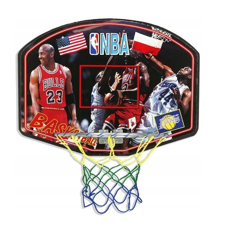 Basketball backboard with hoop, Enero