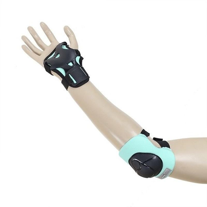 NILS EXTREME H210 set of protectors, black-mint color