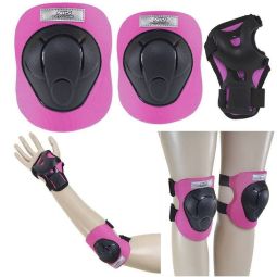 NILS EXTREME H210 set of protectors, black-pink color