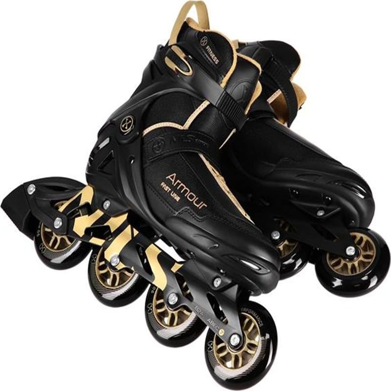A-l skates, Nils Extreme Armour, NA22151, black-gold color