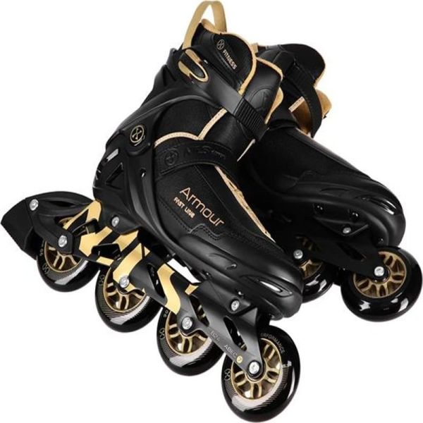A-l skates, Nils Extreme Armour, NA22151, black-gold color