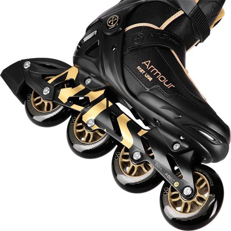 A-l skates, Nils Extreme Armour, NA22151, black-gold color