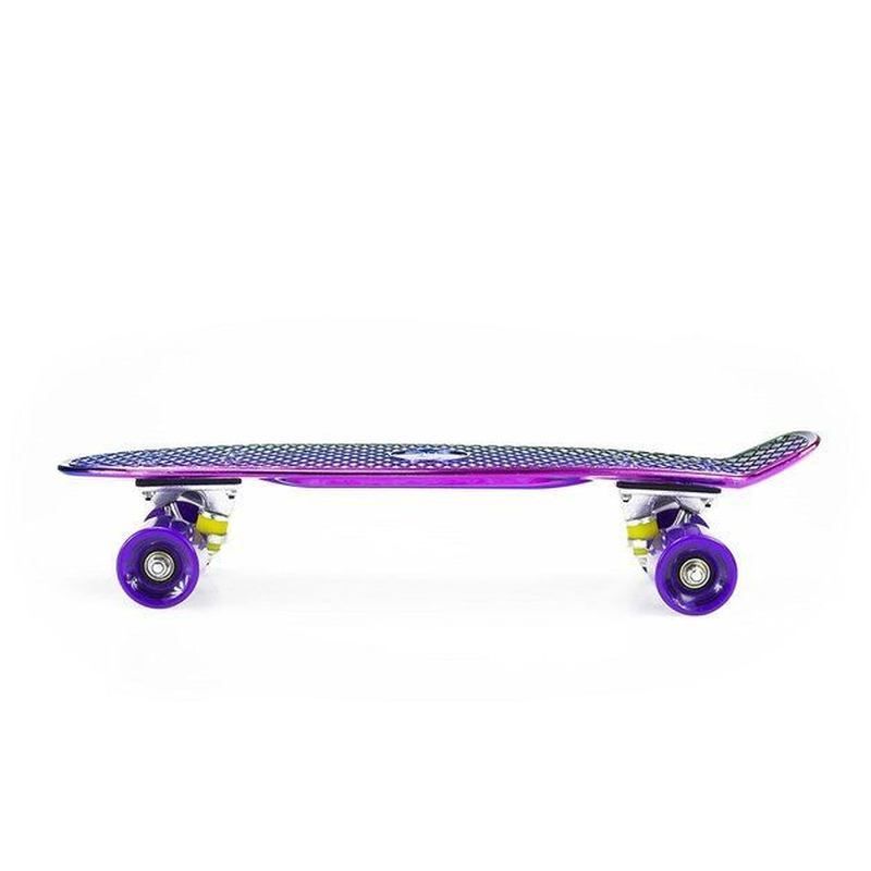 Nils Extreme pick-up skateboard, PNB01 Rainbow Electrostyle