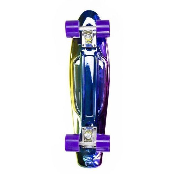 Nils Extreme pick-up skateboard, PNB01 Rainbow Electrostyle