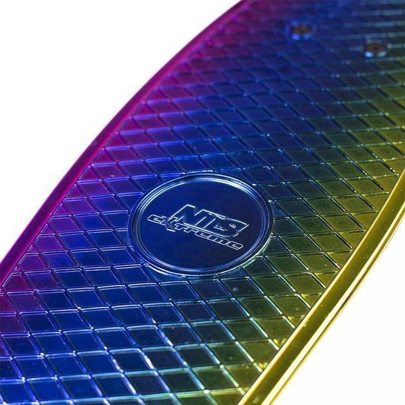 Nils Extreme pick-up skateboard, PNB01 Rainbow Electrostyle
