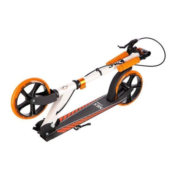 HM0107 scooter, NILS EXTREME, white-black-orange color