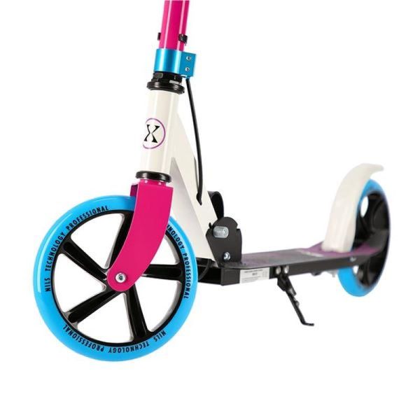 HM0107 scooter, NILS EXTREME, white-pink color