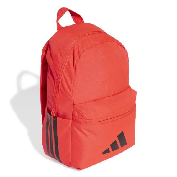 Adidas Linear Kids 3BAR Backpack JD1302, color red.