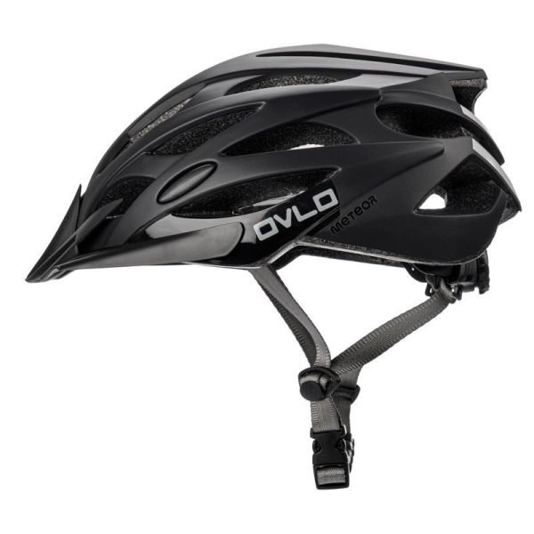 Meteor Ovlo bicycle helmet black