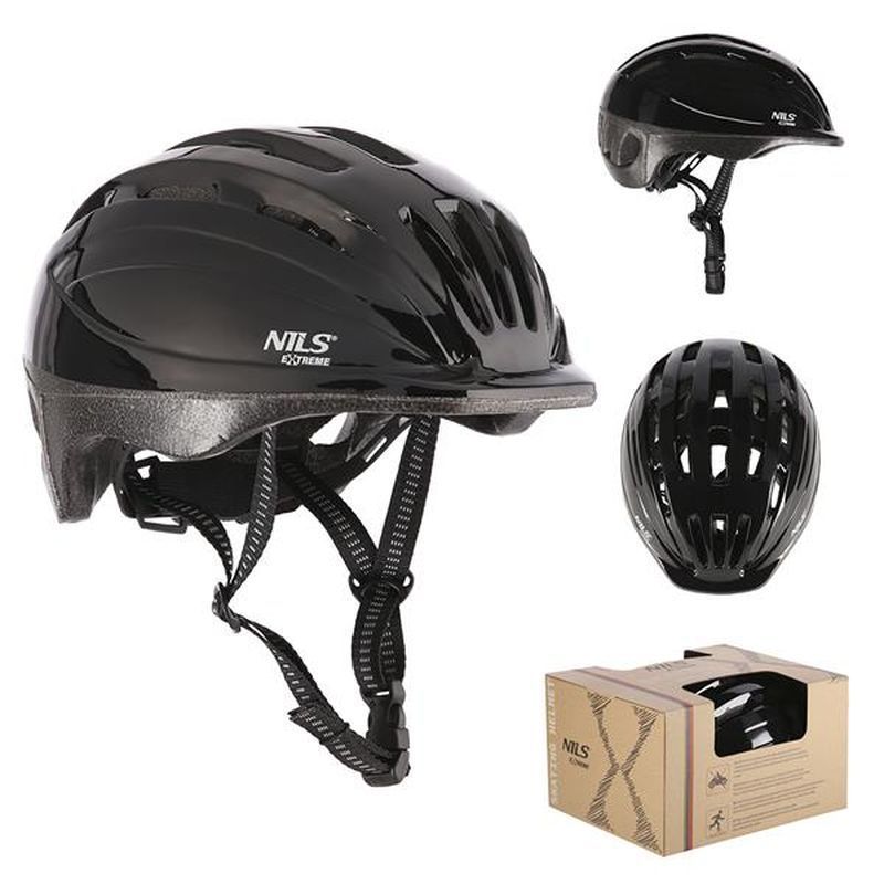Kask rowerowy Nils Extreme, MTV62J Regulowany Dziecięcy