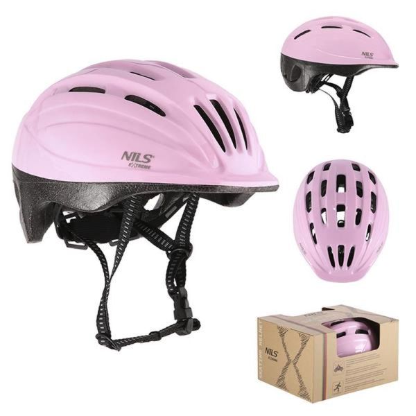Kask rowerowy Nils Extreme, MTV62J Regulowany Dziecięcy