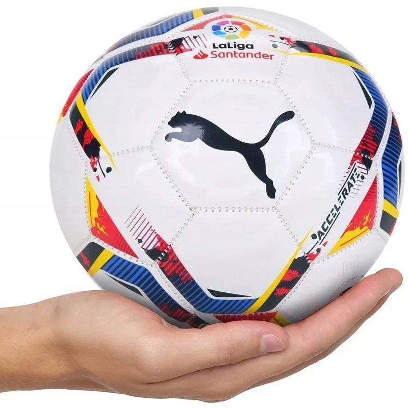 Puma Accelerate Mini soccer ball, size 1, red-white-blue color
