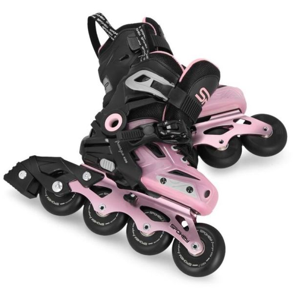 Spokey inline skates, Freespo Junior 944626, color pink