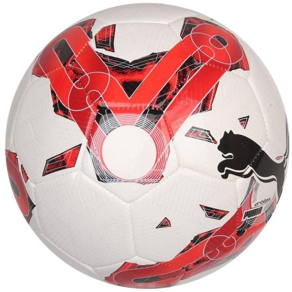 Puma Orbit6 soccer ball, size 4, red and white color