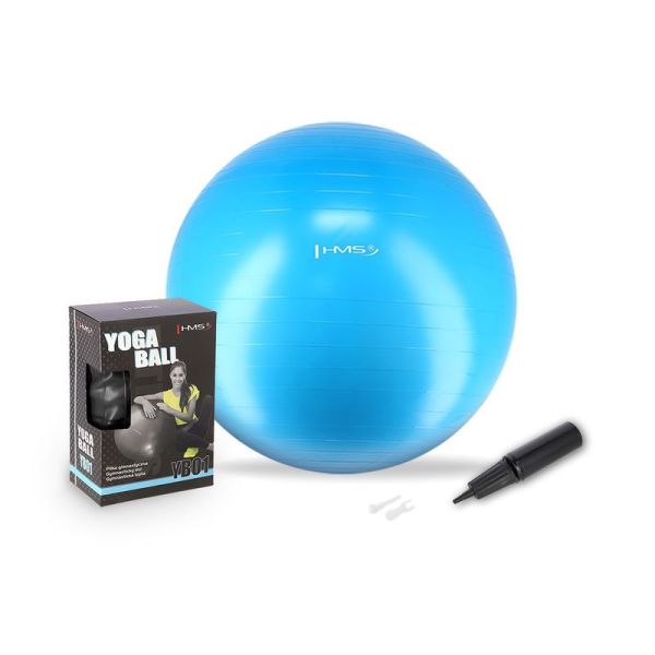 HMS gymnastic ball 75 cm, turquoise color