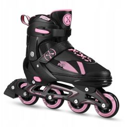 Nils Enzo 2-in-1 inline skates, NH382, black and pink color