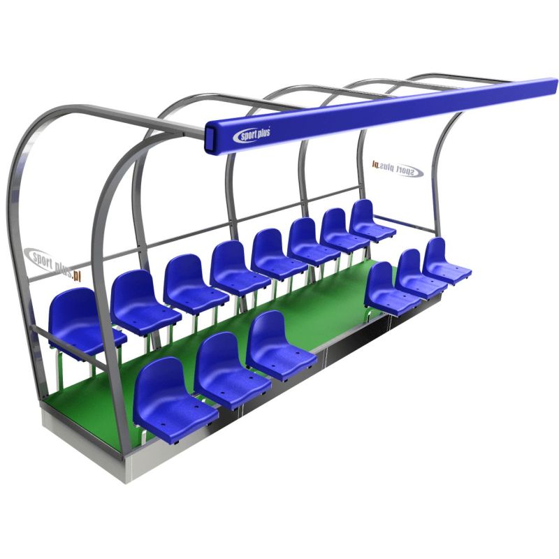 Two-row cabin for reserve players