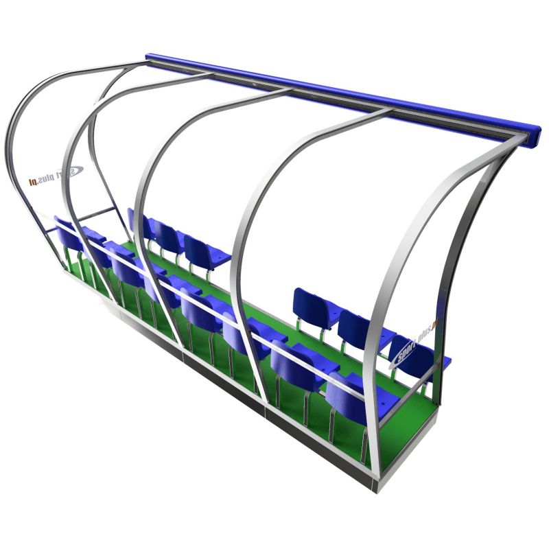 Two-row cabin for reserve players