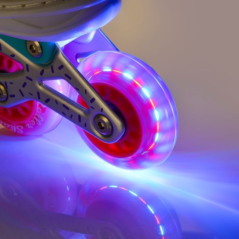 Meteor Cream roller skates, 4 in 1