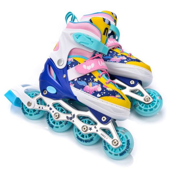 Meteor Unicorn roller skates, 4 in 1