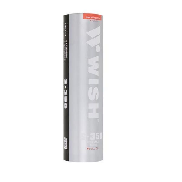 WISH S-350 badminton aileron, nylon white